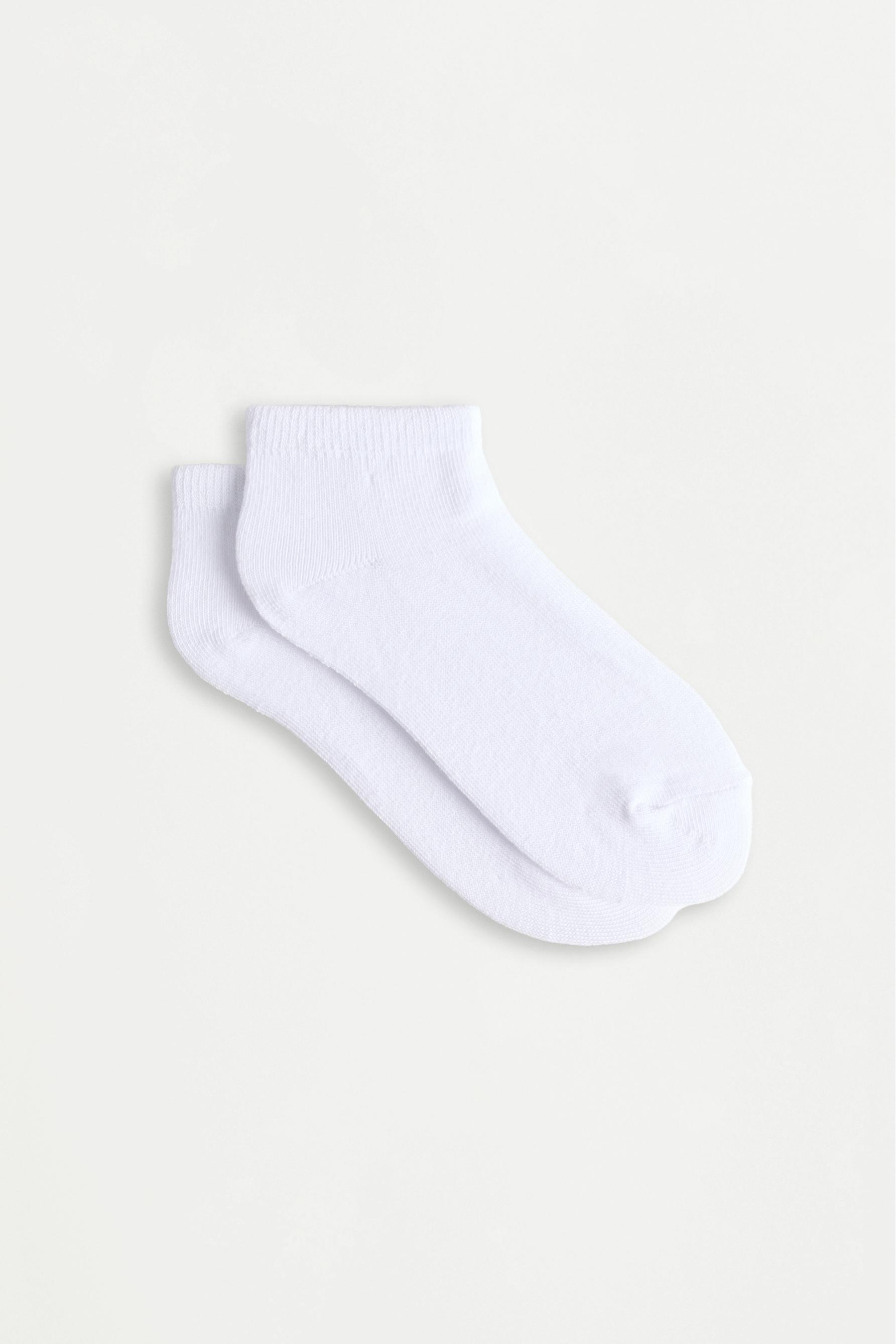 Calcetines tobilleros lisos (Pack 10)