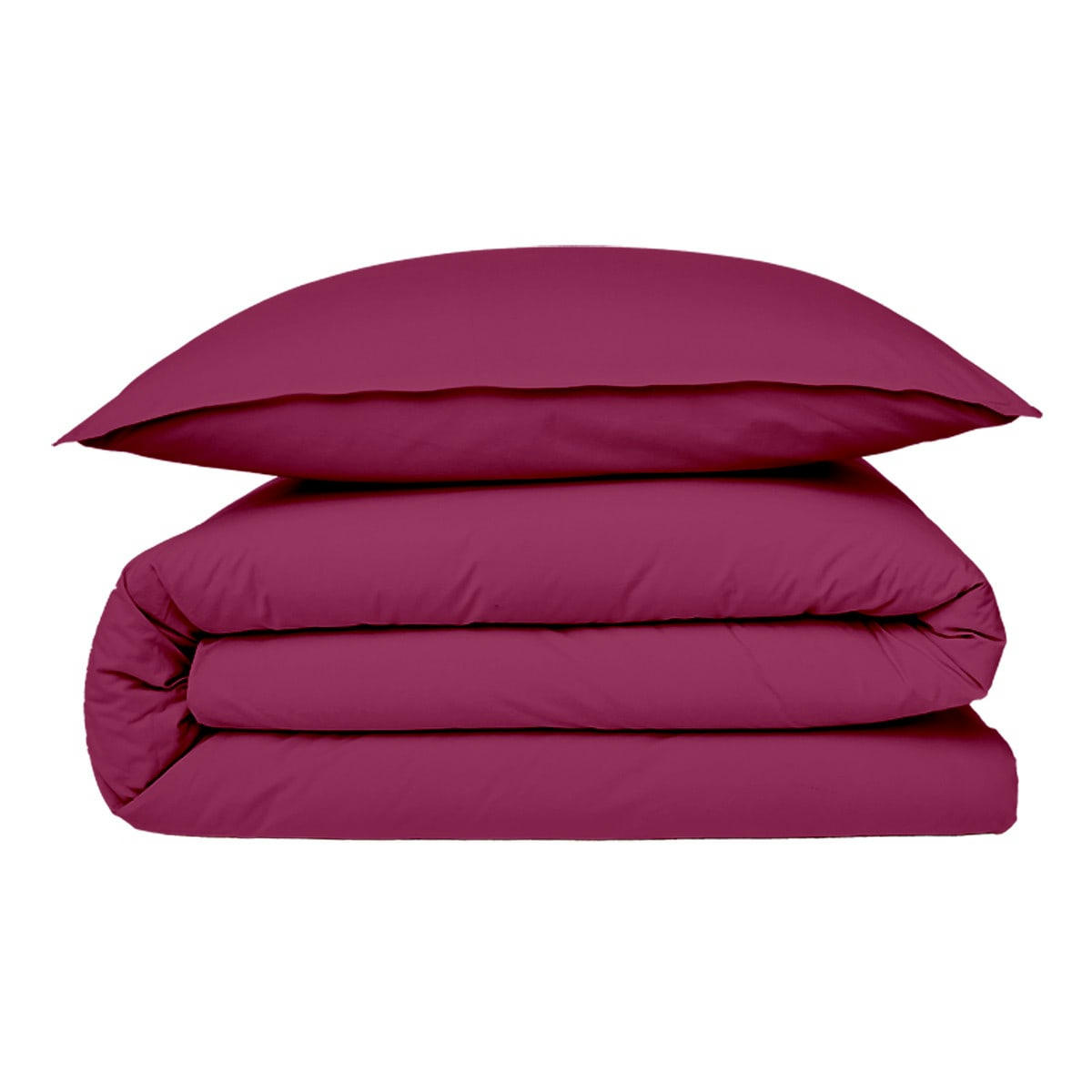COTON UNIS - Parure housse de couette + taies 64x64cm coton  unie