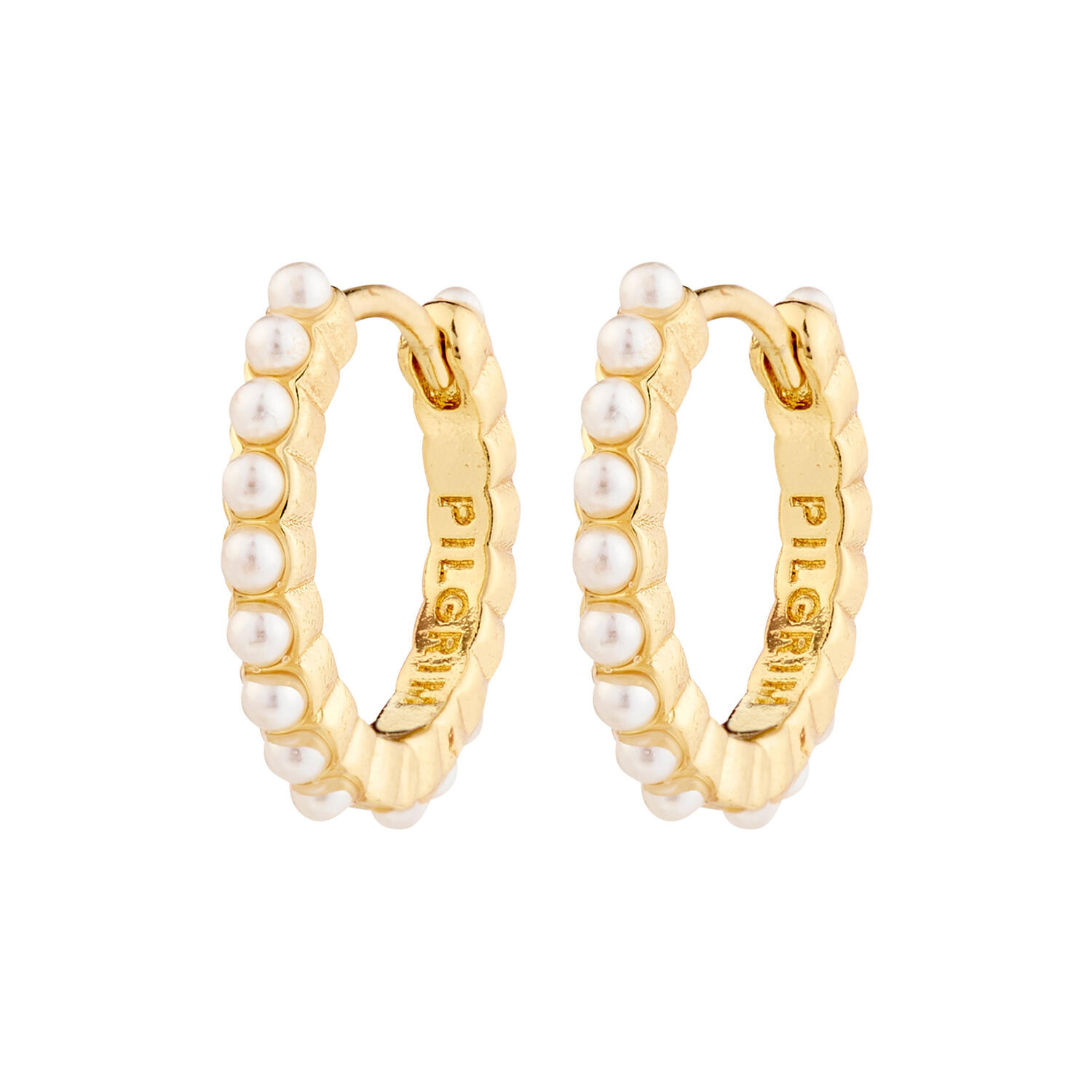 KALIA Hoops, gold plated