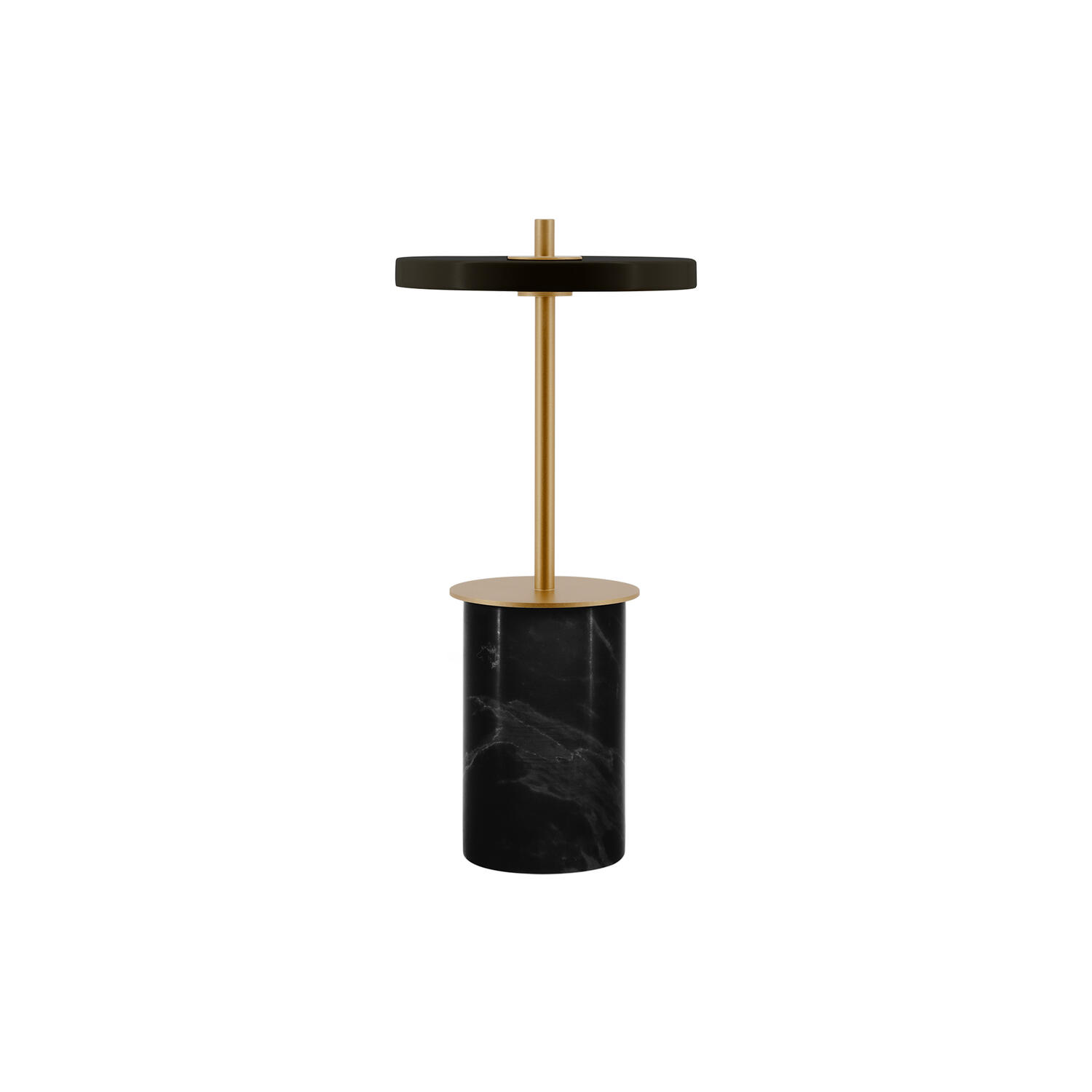 Asteria Move Mini Portable Lamp, black marble