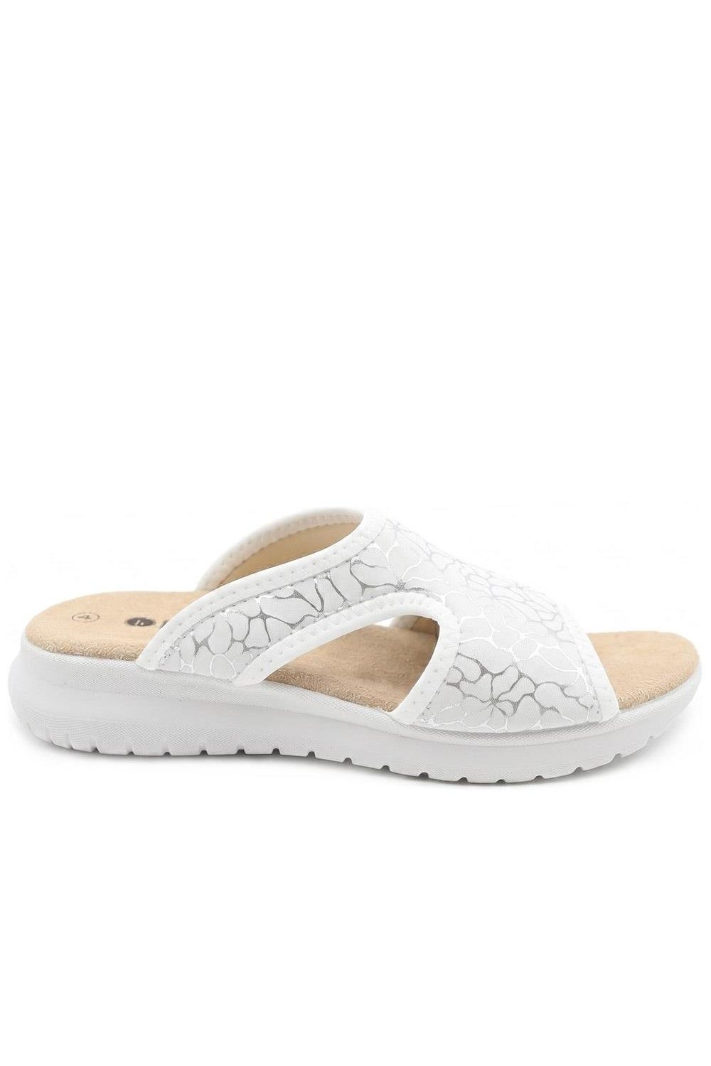 Pavers Anatomic Self Moulding Cushioned Mule Sandals