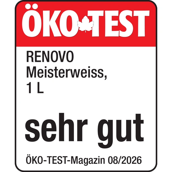 Dispersionsfarbe, »Meisterweiss«, matt, 10l
