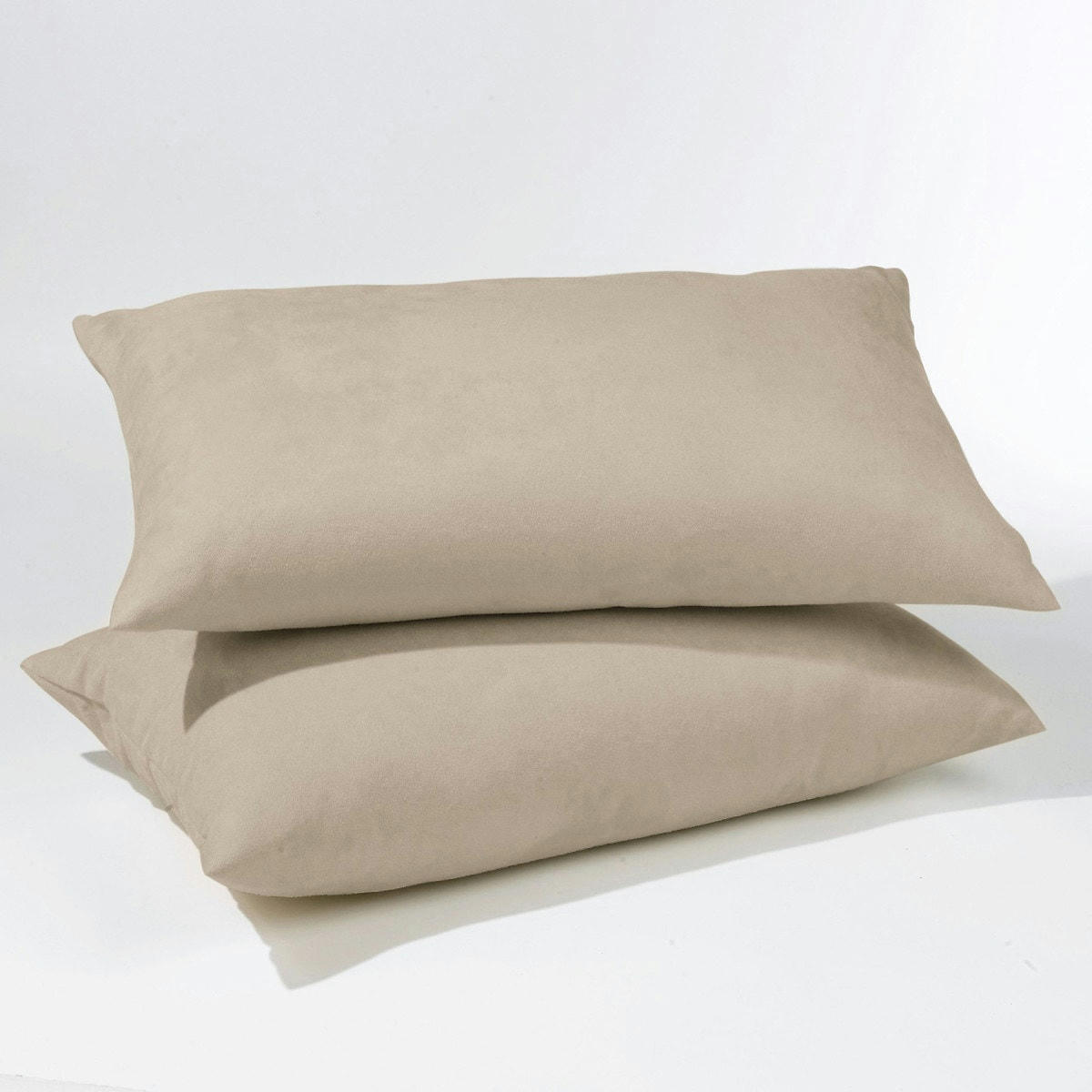 Lot de 2 housses coussin polycoton ASARET