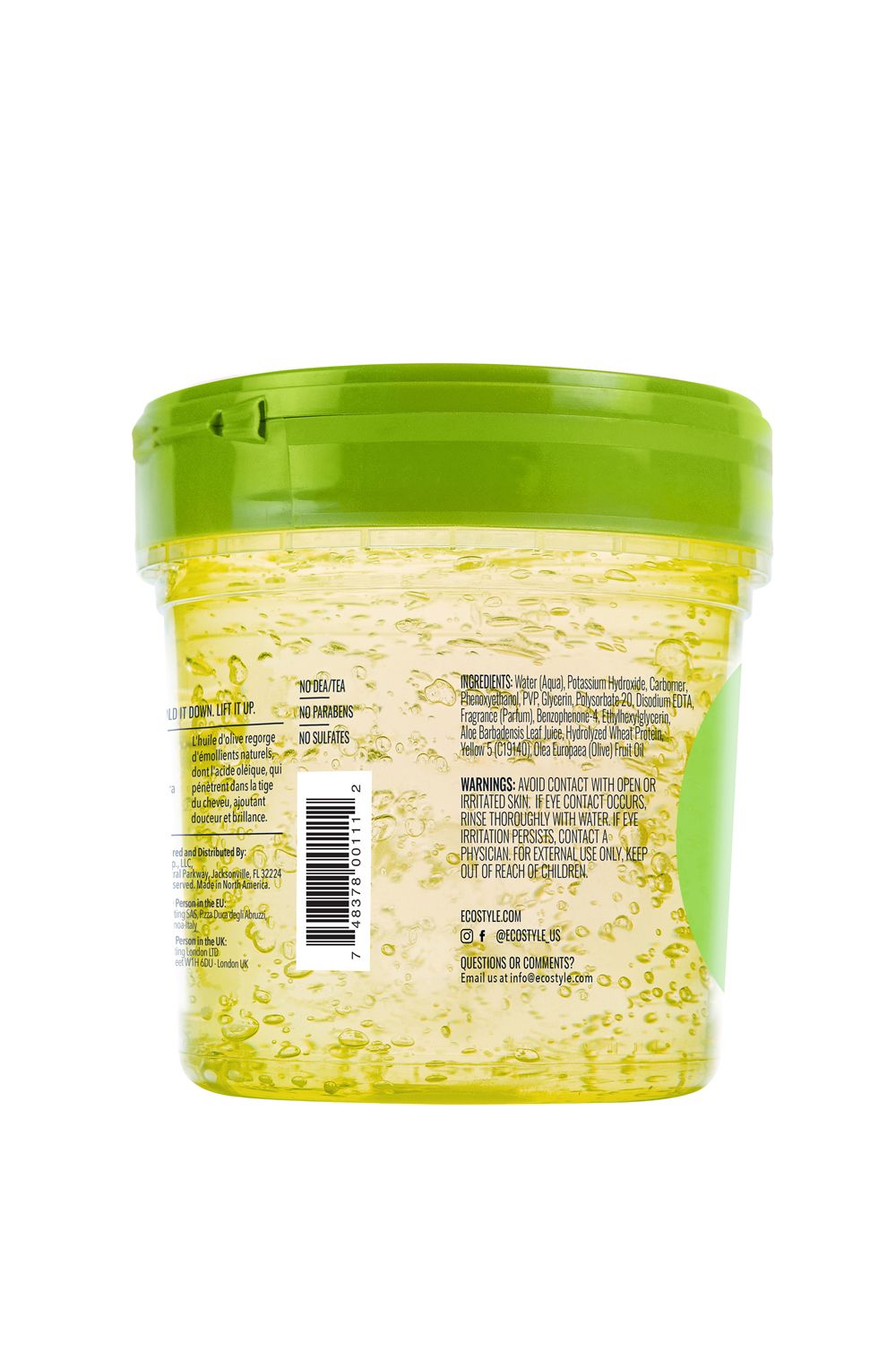 Eco Style Olive Oil Styling Gel Green 473ml