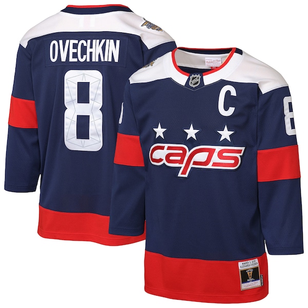 Alexander Ovechkin Washington Capitals  Youth 2018 NHL Stadium Series Power Play 2.0 Player Jersey - Navy/Black