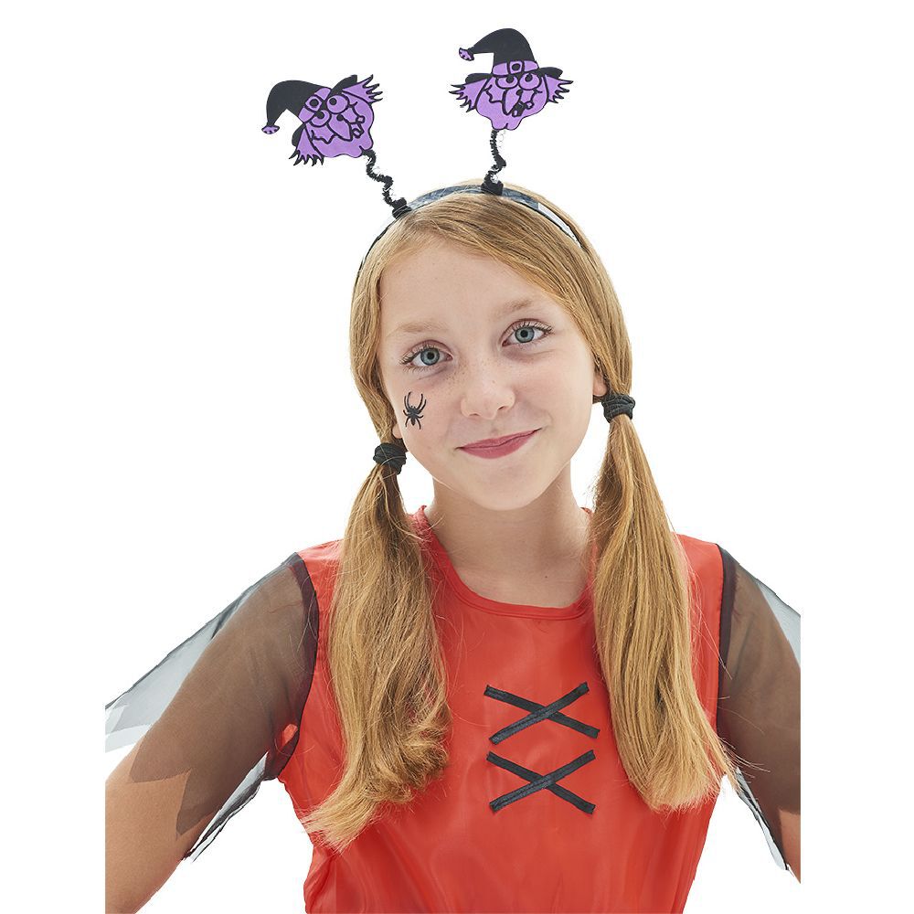 Serre tête à ressort motif Halloween
