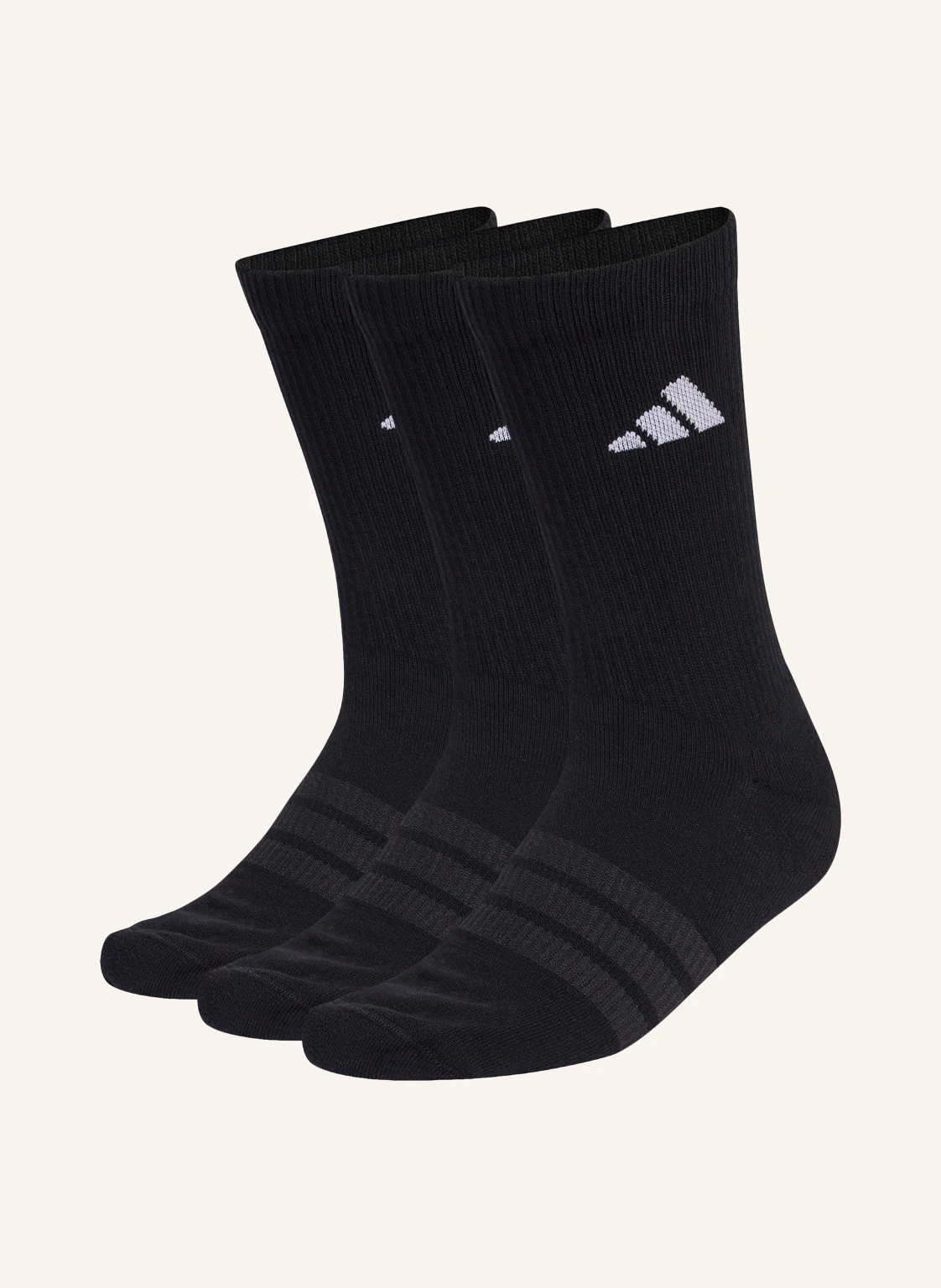 adidas 3er-Pack CUSHIONED SPORTSWEAR CREW