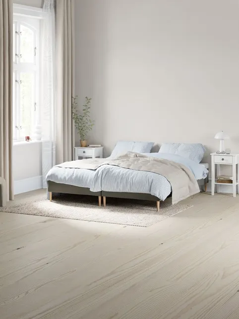 Boxmadras 180x200cm SUMELVI + MURU sort-06 Meget fast