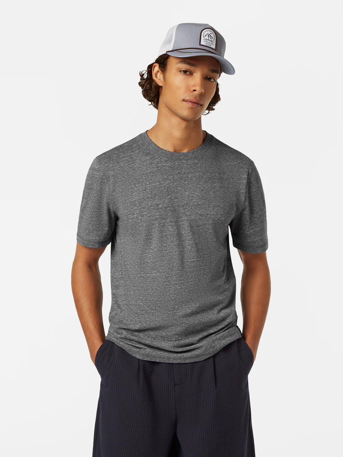 Regular Fit Melange T-Shirt