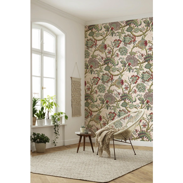 Vliestapete »Fleurs«, Breite 200 cm, seidenmatt