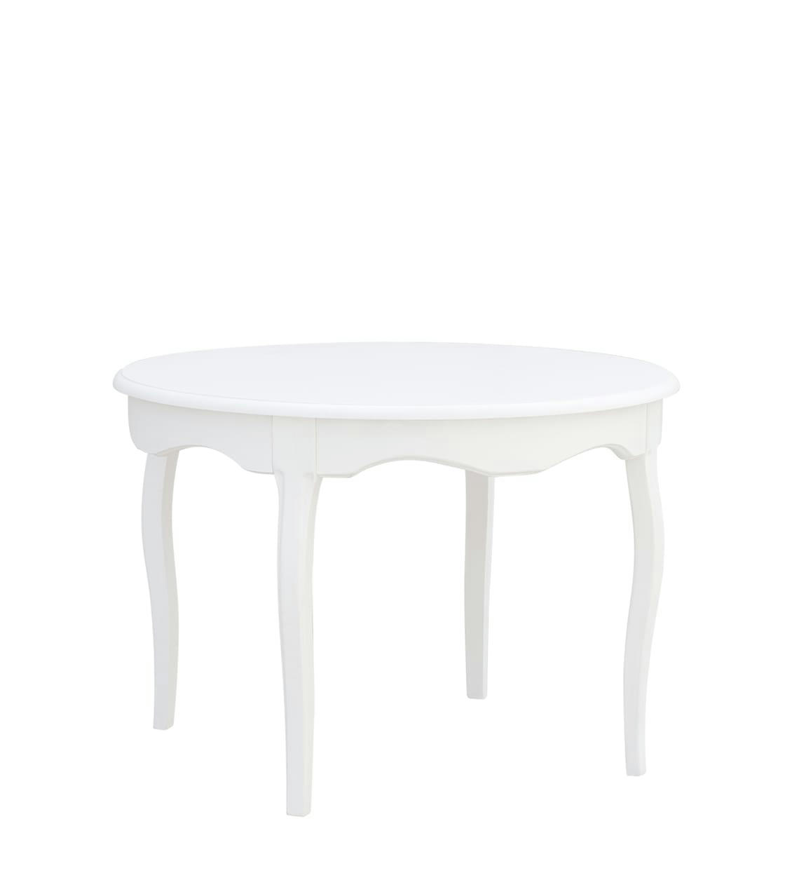 PARIS - Table à manger en bois et en MDF, D 110 cm