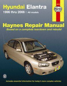 Hyundai Elantra 1996 thru 2006 Haynes Repair Manual, 43010