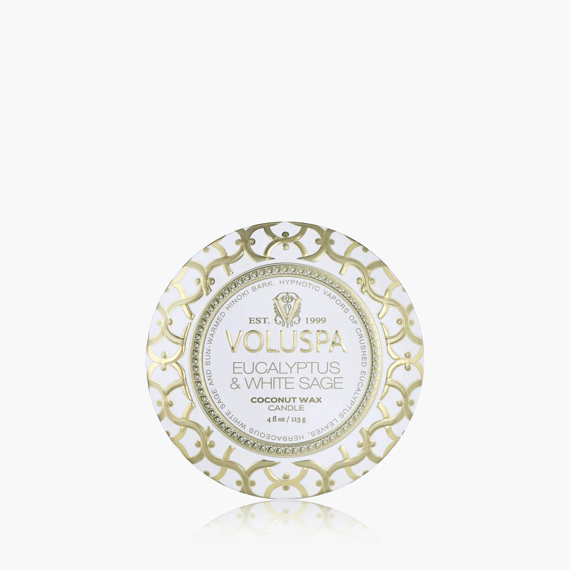 Eucalyptus & White Sage - Mini Tin Candle