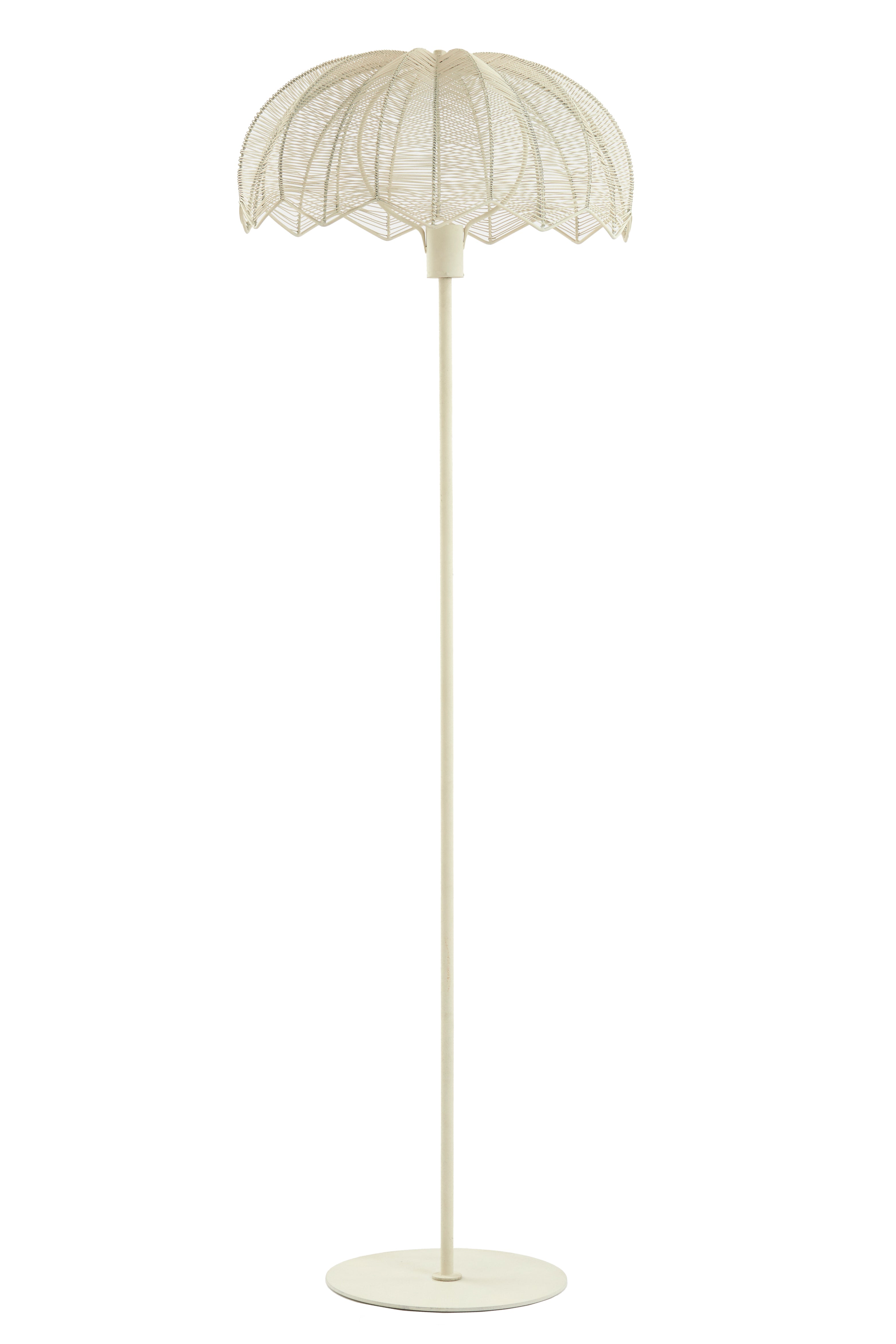 Light & Living vloerlamp ESPELO - wit - Ø47x150cm