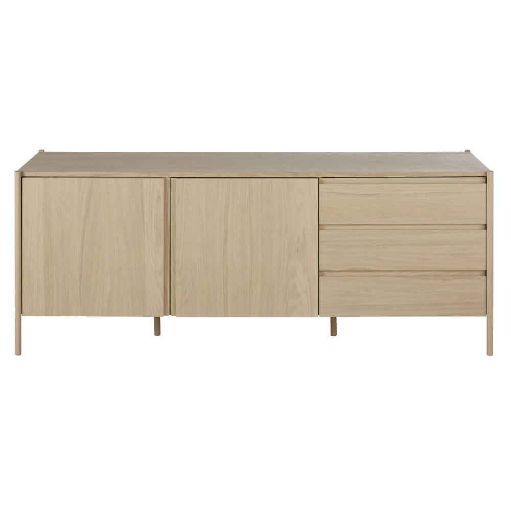 Idaho - Buffet 2 portes 3 tiroirs en bois