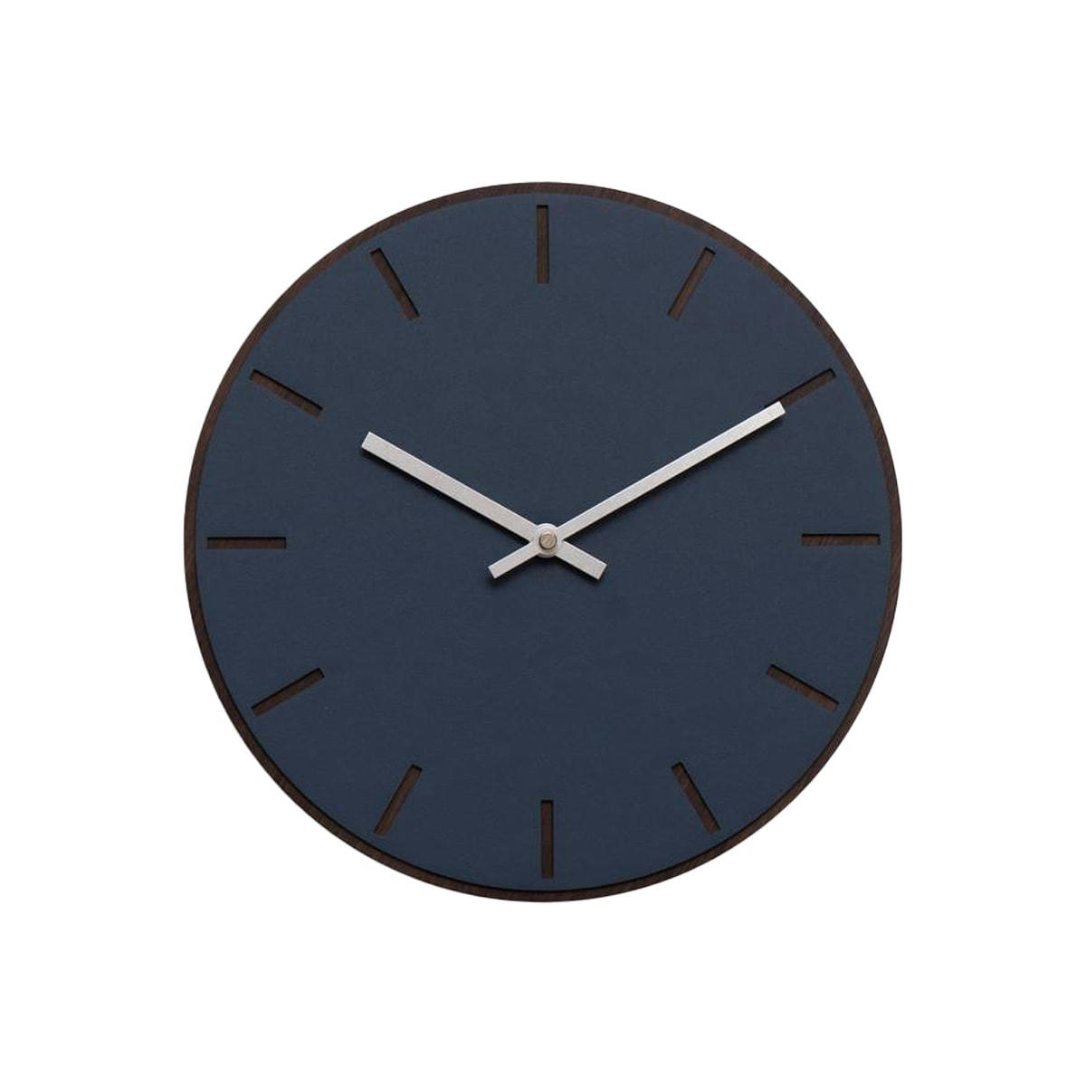 - Horloge murale en linoléum bleu D28cm