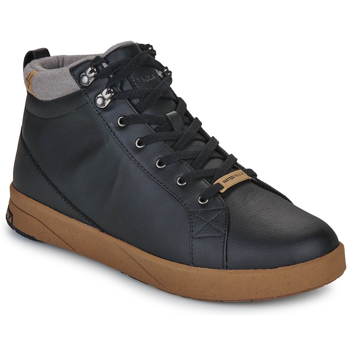 Saola - BERGEN WATERPROOF WARM - Black / Brown