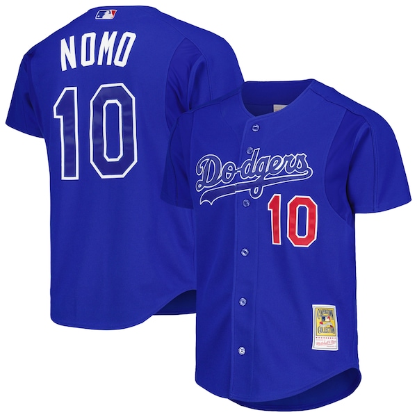 Hideo Nomo Los Angeles Dodgers Cooperstown Collection 2004 Batting Practice Jersey - Royal