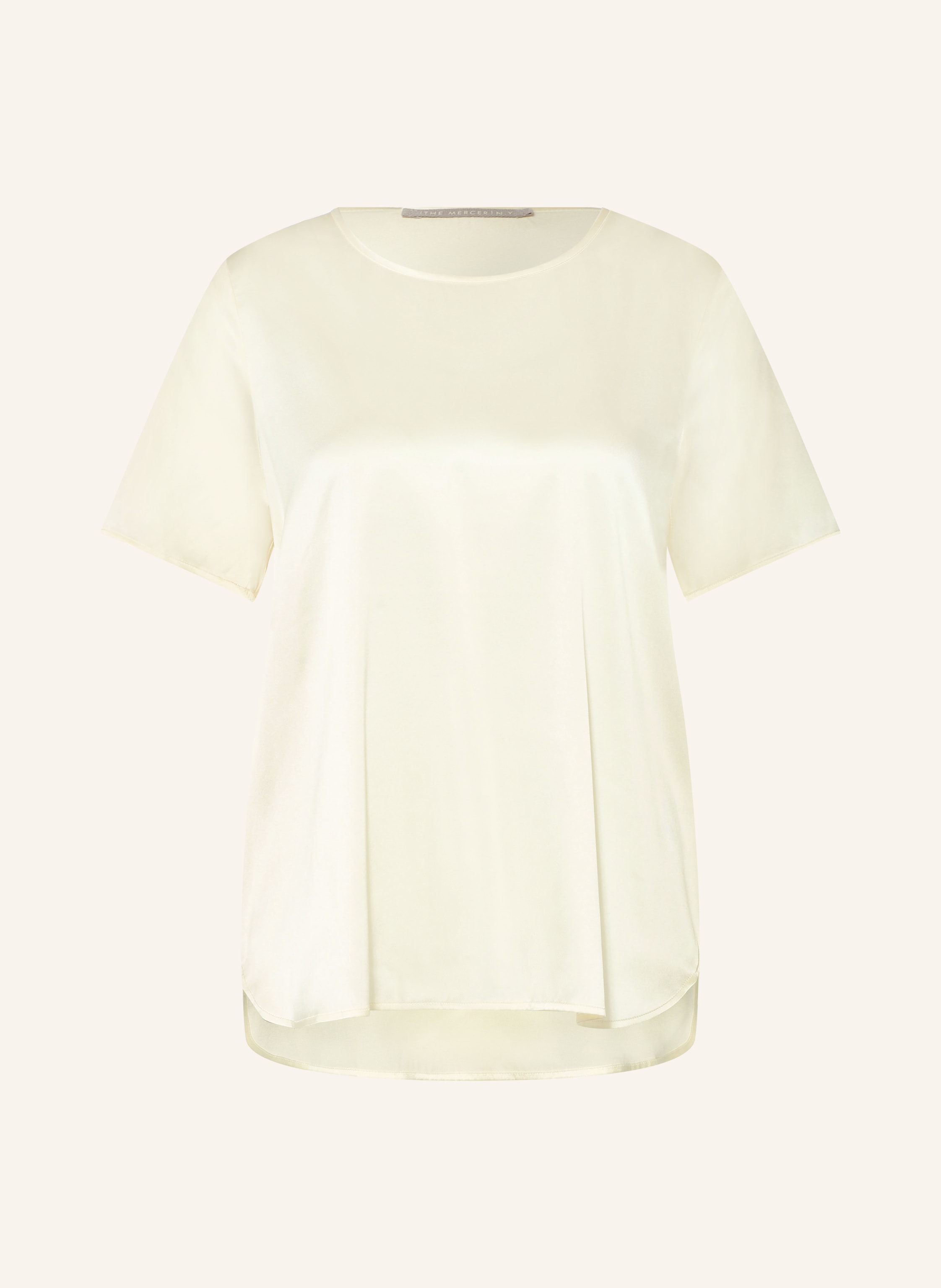 (THE MERCER) N.Y. Blusensirt aus Satin mit Seide