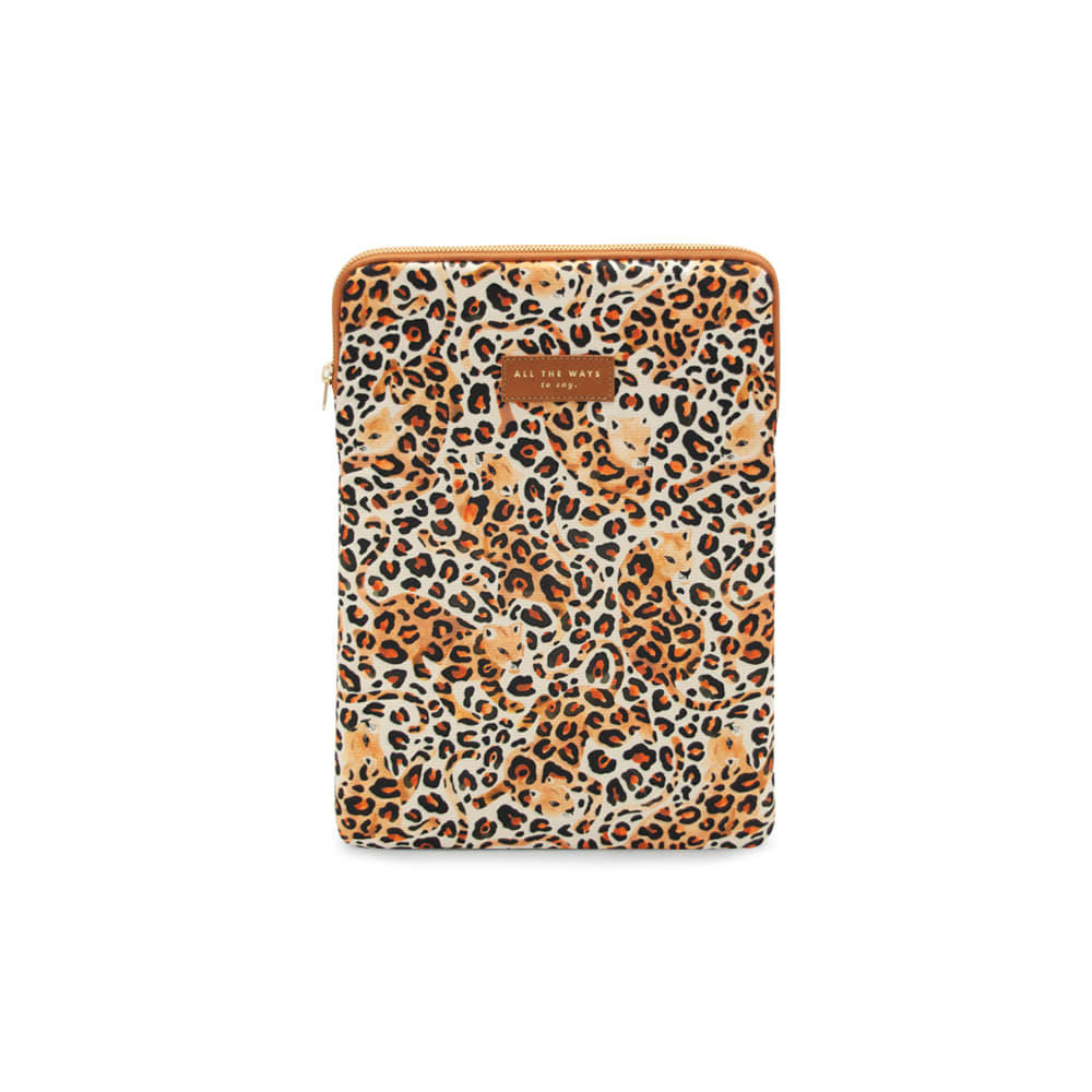 LÉOPARD - Housse ordinateur motif Léopard pour Macbook 13'