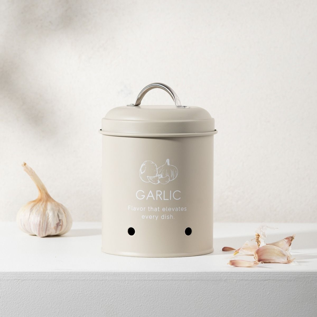 Pojemnik FLORA na czosnek 11x18 cm