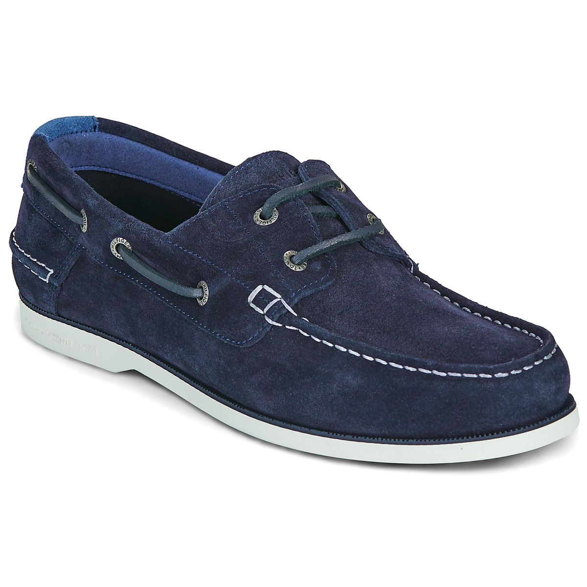 Tommy Hilfiger - TH BOAT SHOE CORE SUEDE - Blue