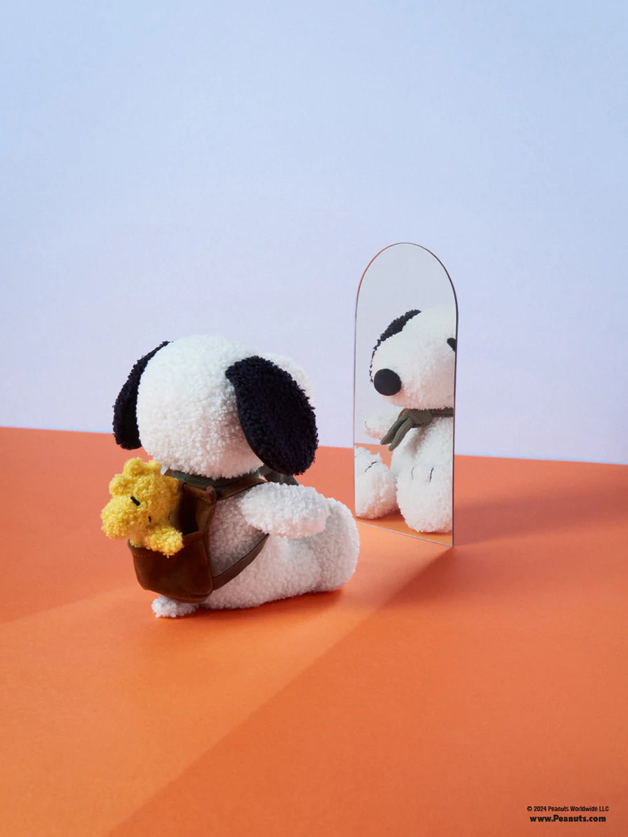 Handgefertigtes Kuscheltier Snoopy