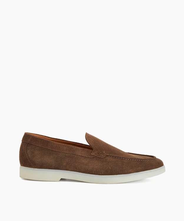 Boltman Taupe - Suede Casual Loafers