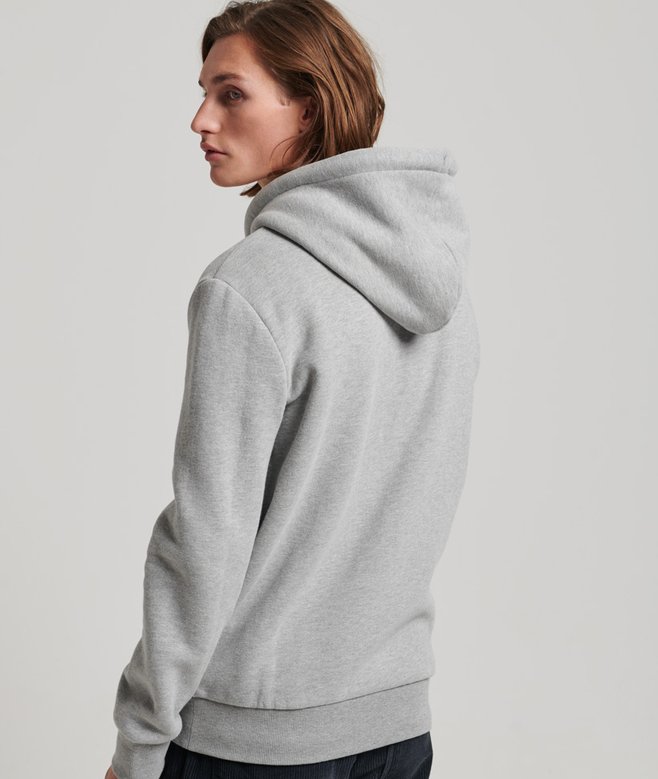 Vintage Logo Neon Zip Hoodie