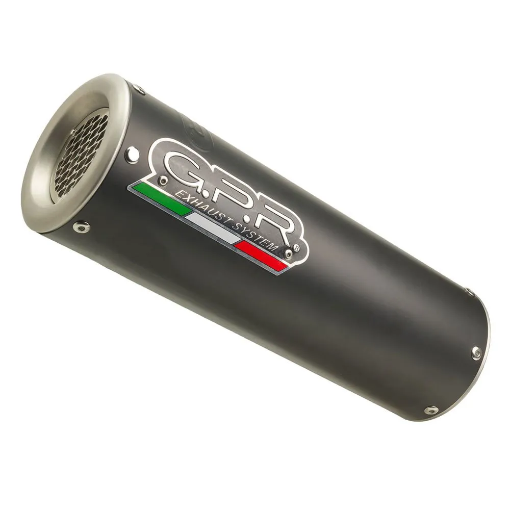 GPR Exhaust Systems M3 Black Titanium Kawasaki Ninja 1000 SX 21-22 Ref:K.180.E5.M3.BT Stainless Steel Slip On Homologated Muffler