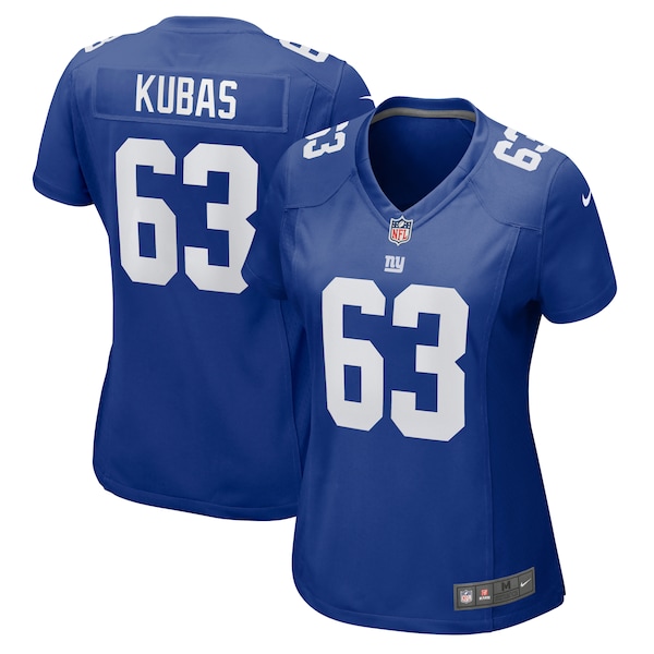 Jake Kubas New York Giants Nike Women's  Game Jersey -  Royal