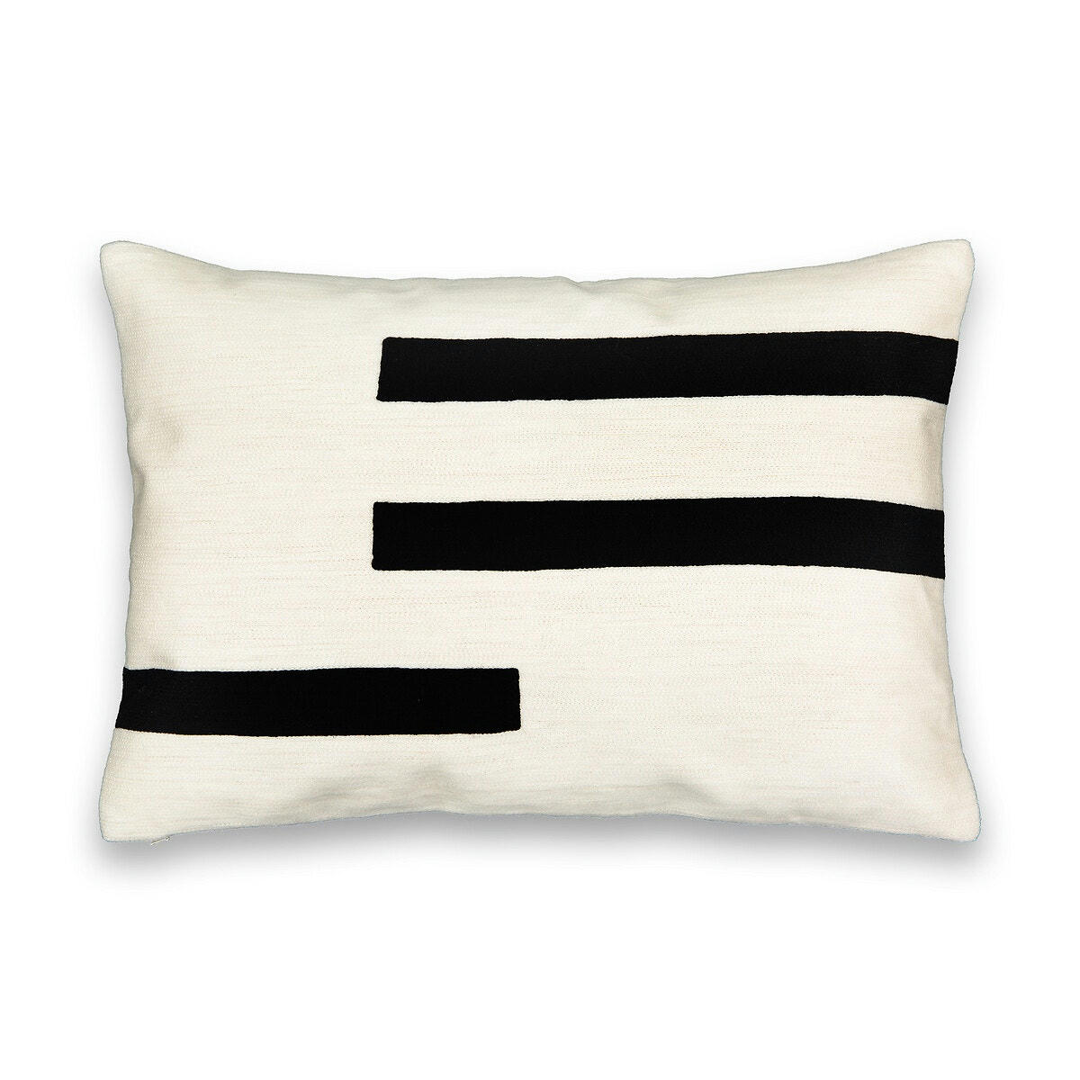 Housse de coussin en coton Stripy