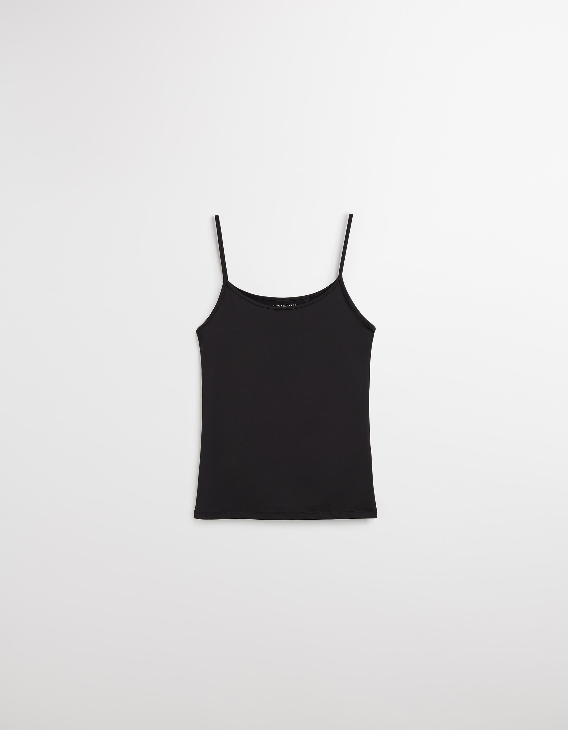 Top, Mulher, Preto