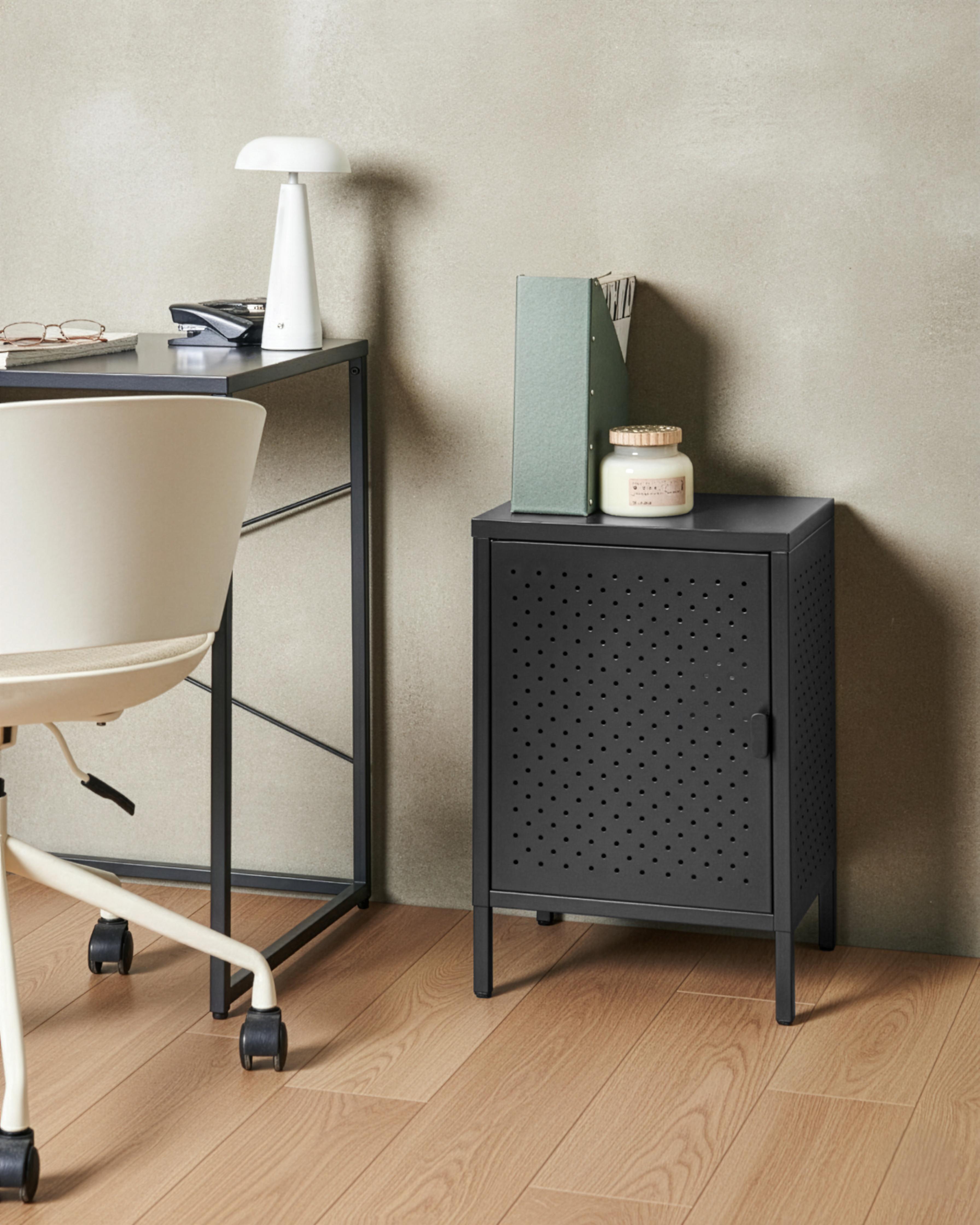 Storage Unit MATAUR Metal Black