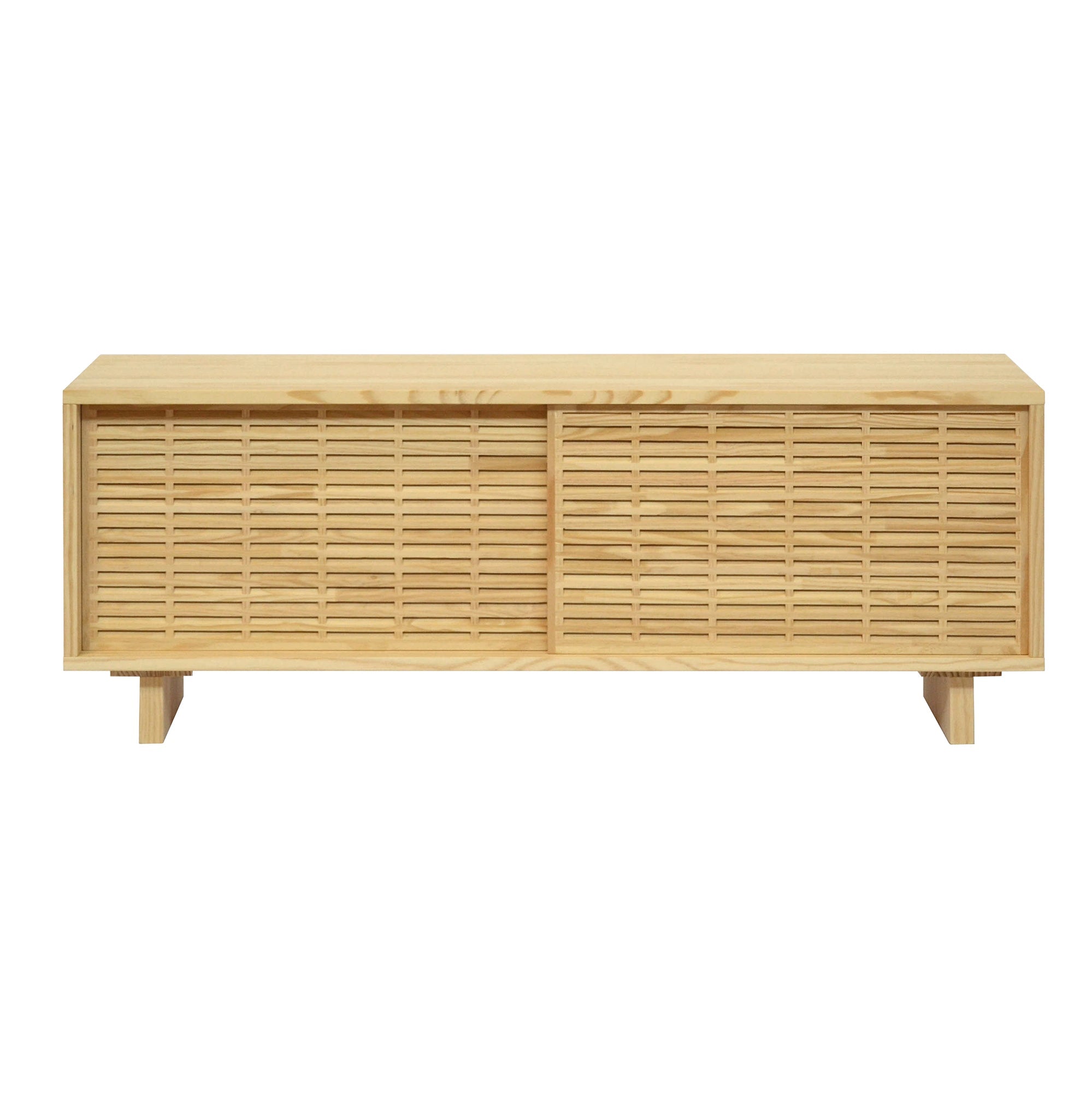 Naan Furniture TV meubel Moraira - Natuurlijk grenen gelakt - 120 cm