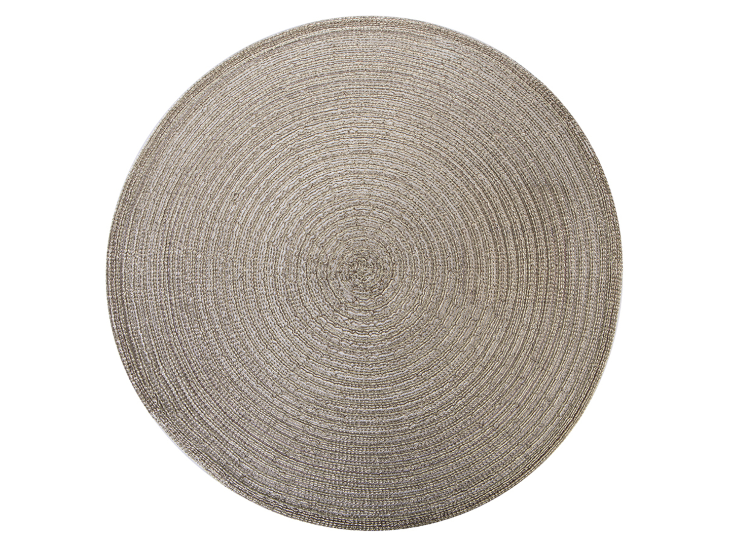 Podkładka pod talerz pleciona 38 cm złota