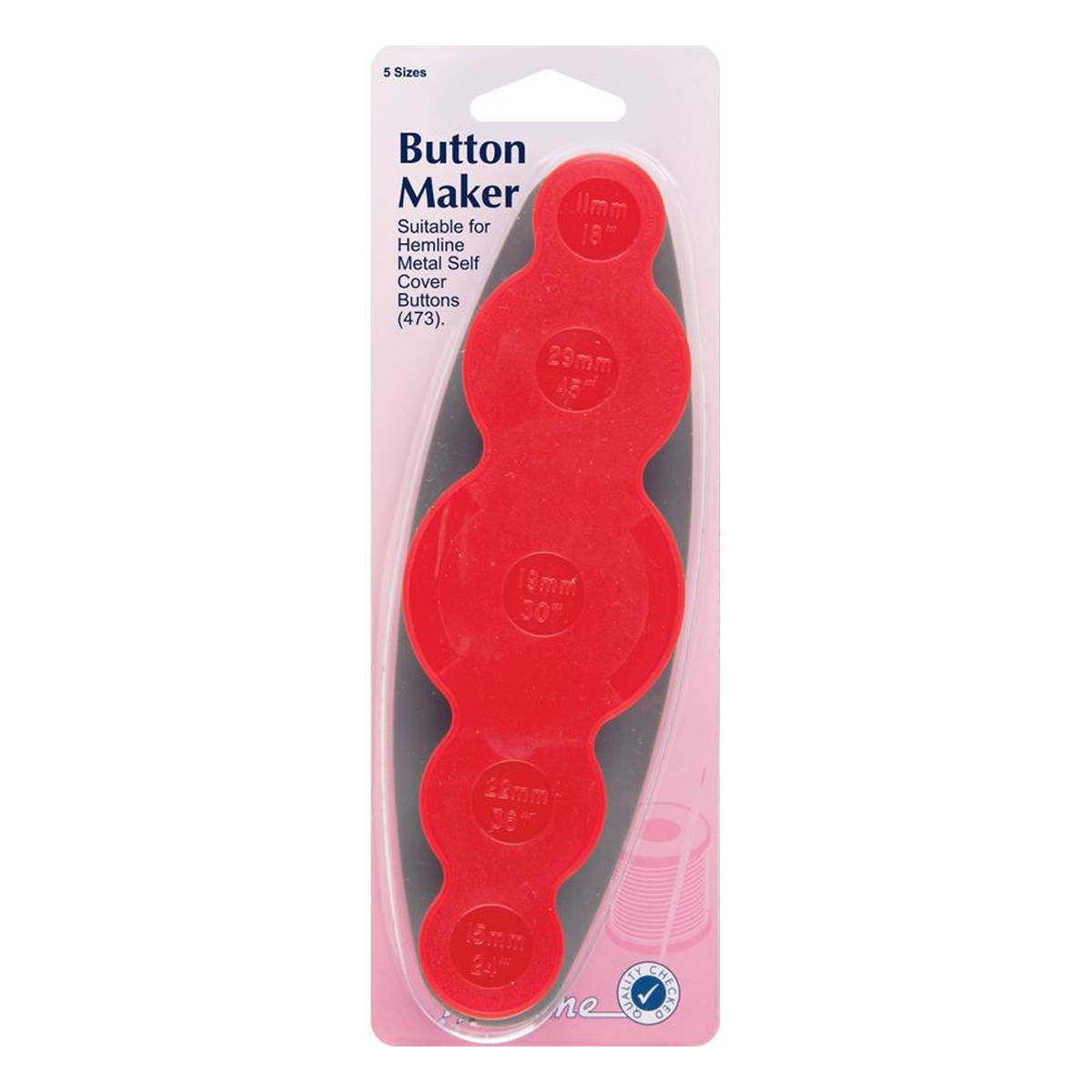 Hemline Cover Button Maker Tool