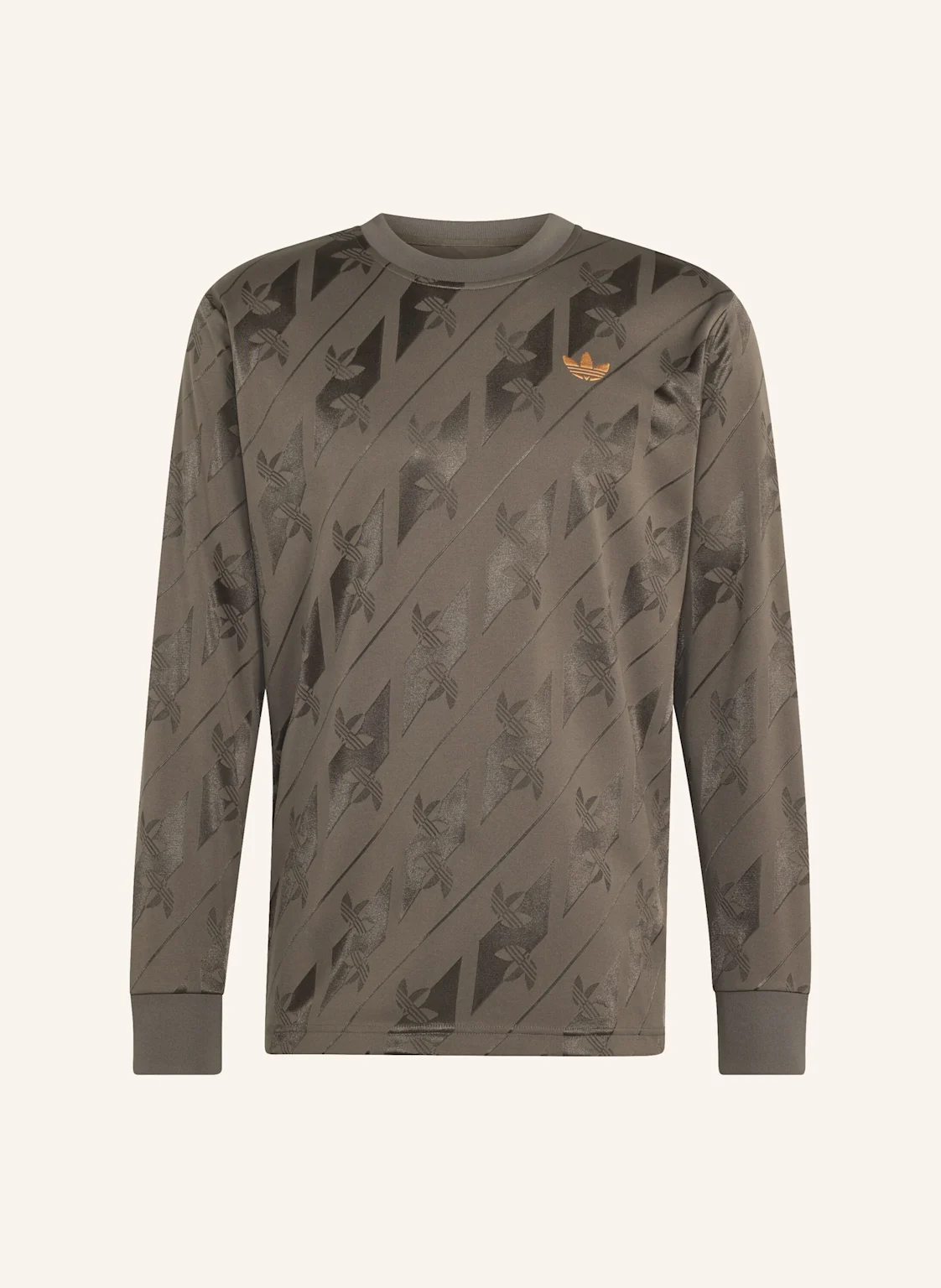 adidas Originals JACQUARD TREFOIL JERSEY, LANGÄRMELIG