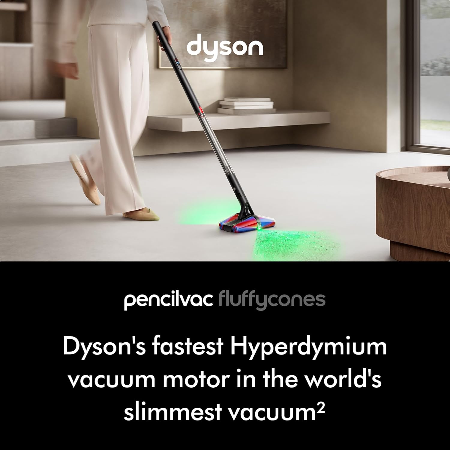 Dyson PencilVac Fluffycones Cordless Hard Floor Vacuum