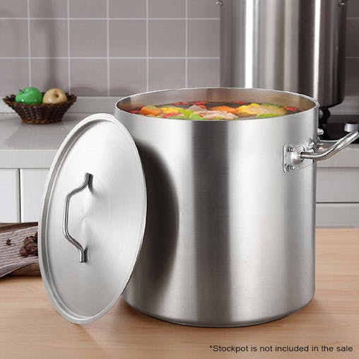 SOGA Stainless Steel Stockpot Lid 60cm