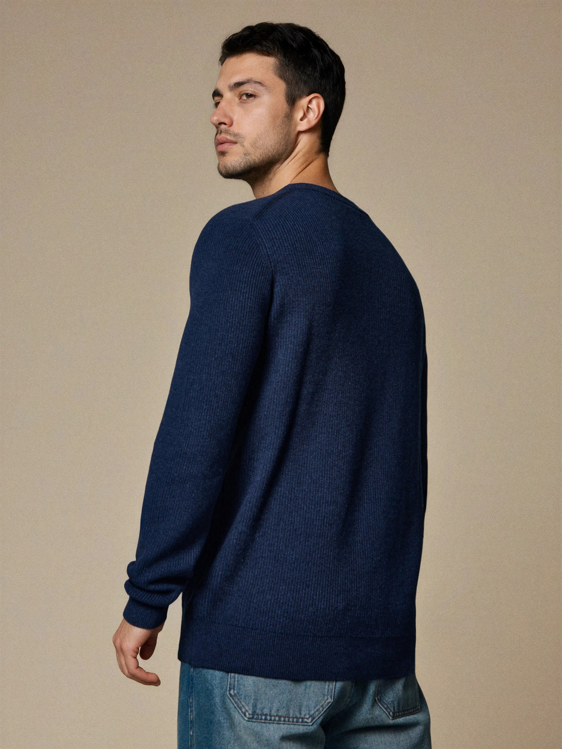 Bawełniany sweter basic