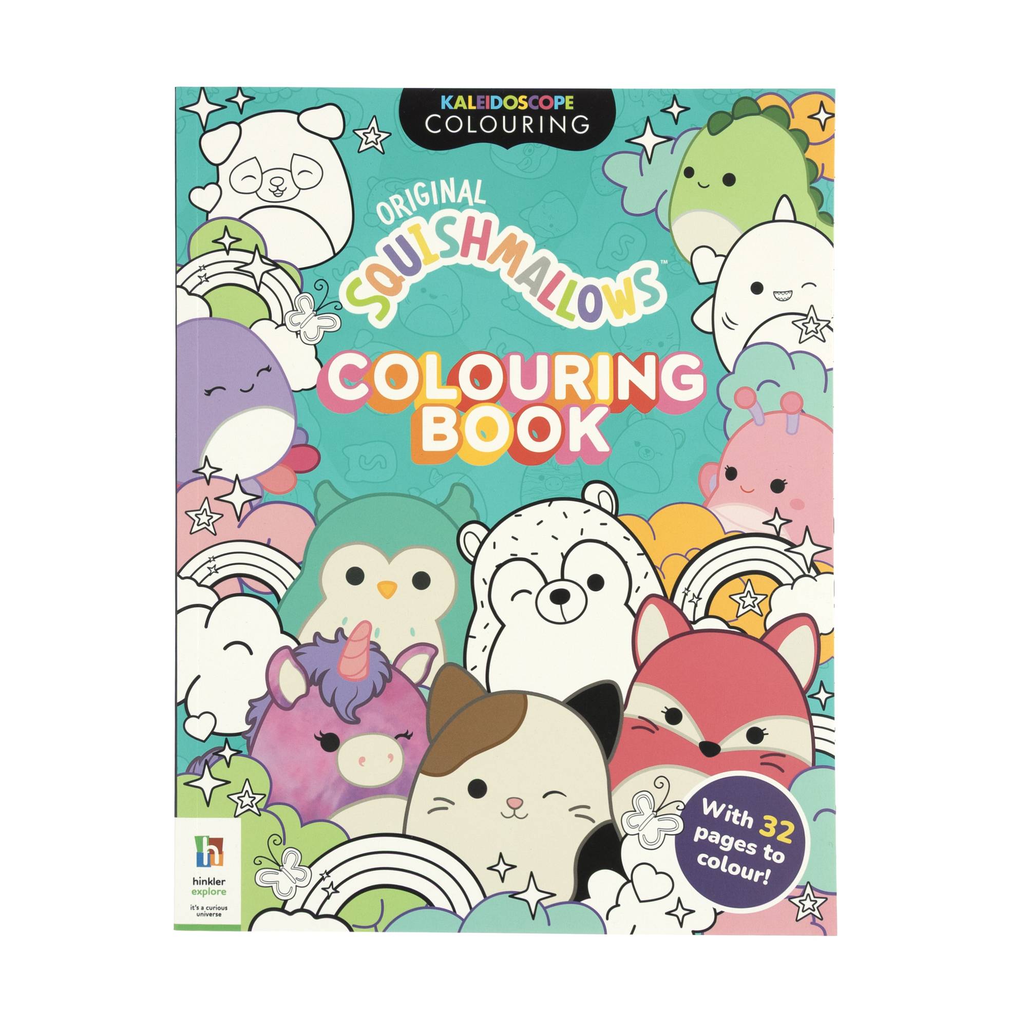 Kaleidoscope Original Squishmallows Colouring Book