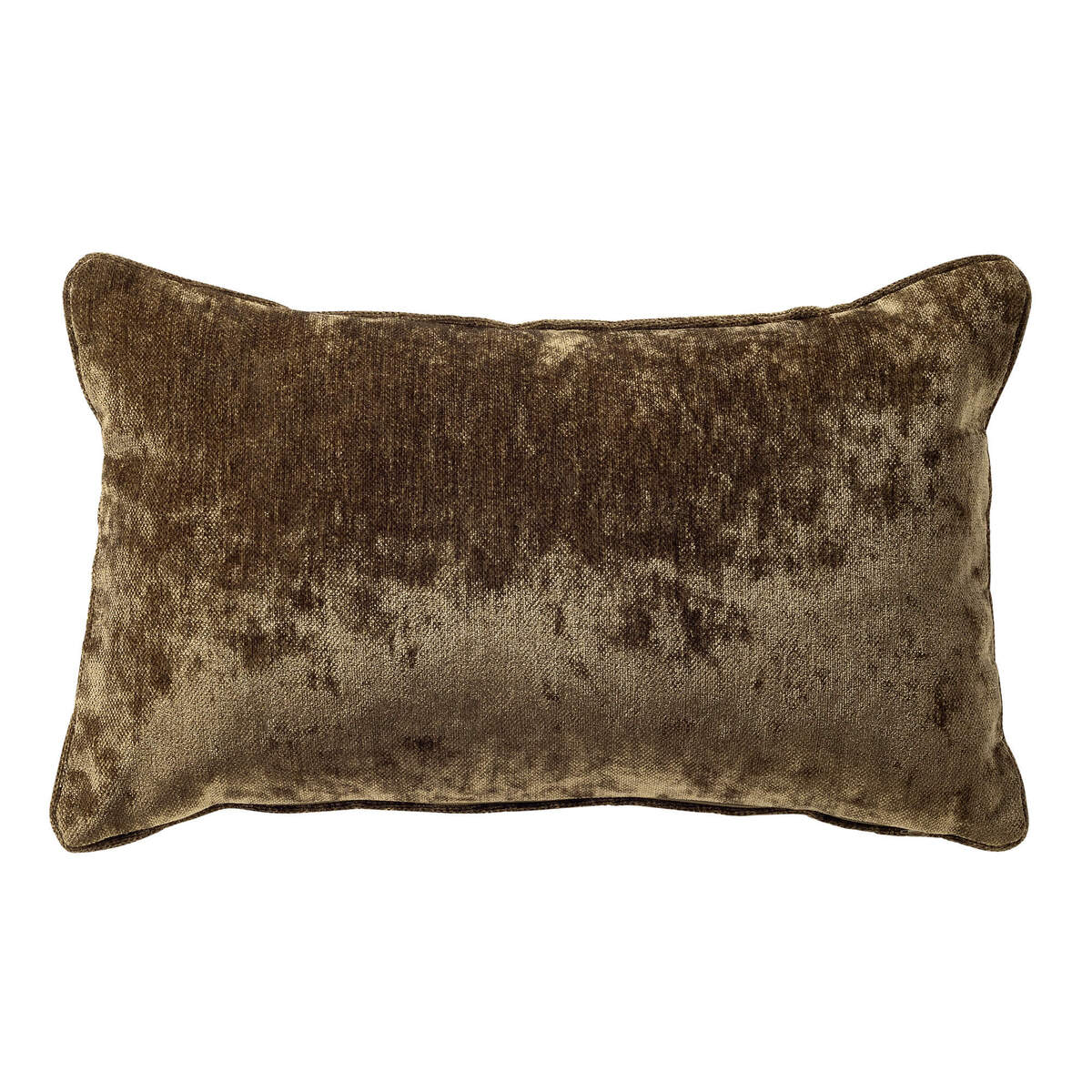 LEWY - sierkussen 30x50 cm - glansvelours - Military Olive - groen