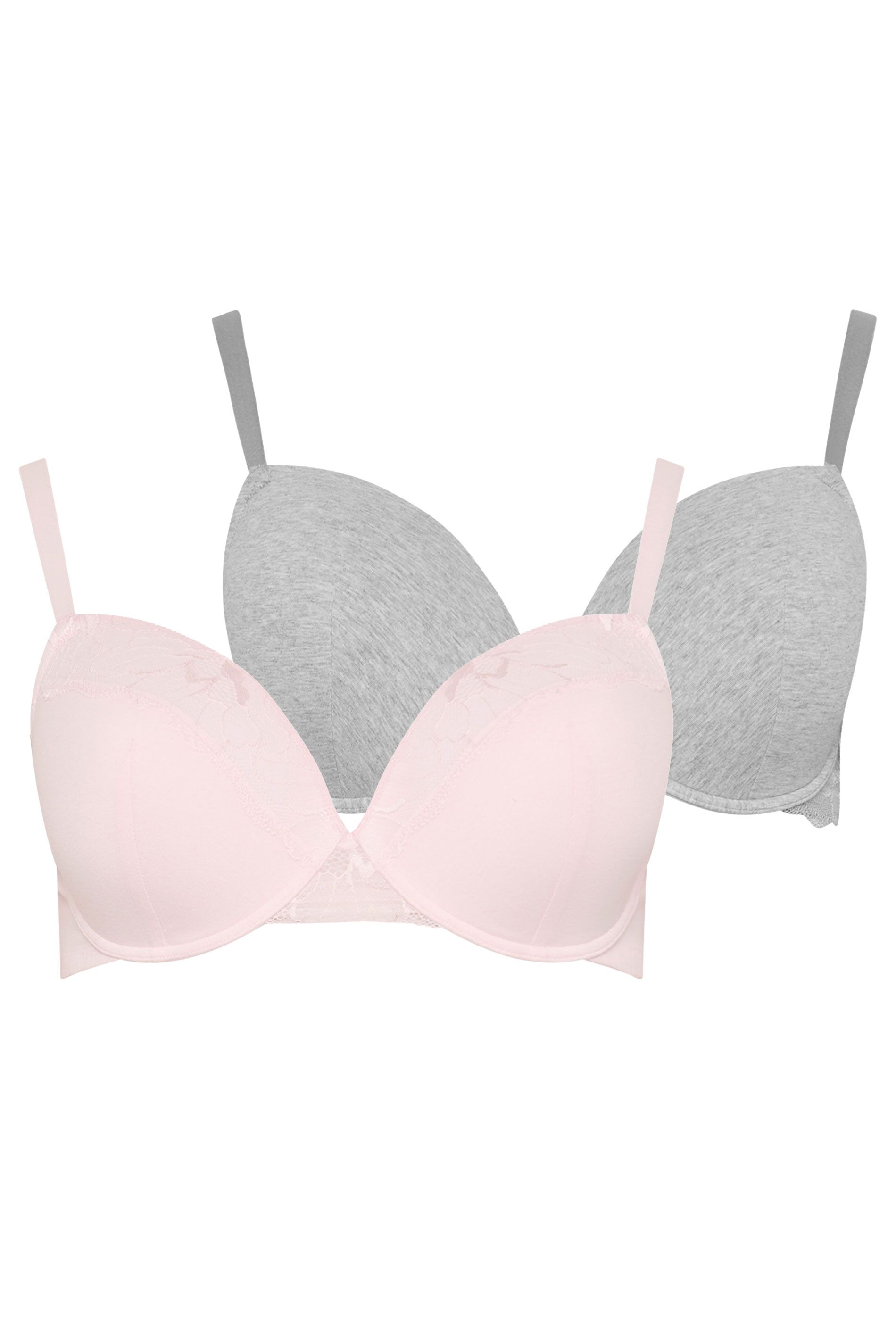 Yours 2 Pack Padded Underwired Bras