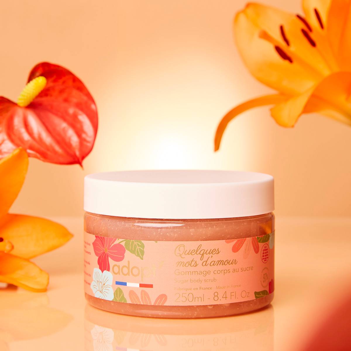 Quelques mots d'amourGommage au sucre 250 ml