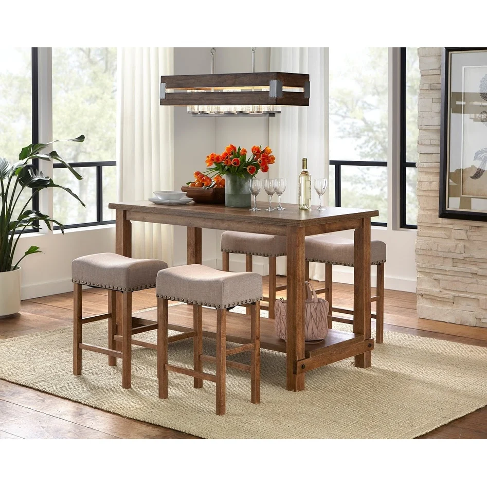 Simple Living Hathaway Counter Height Table