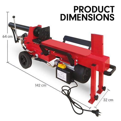 NNEDPE Yukon Electric 12 Ton Log Splitter Wood Cutter