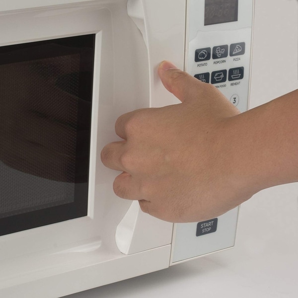 Commercial Chef Counter Top Microwave Oven, 0.7 Cubic Feet, White