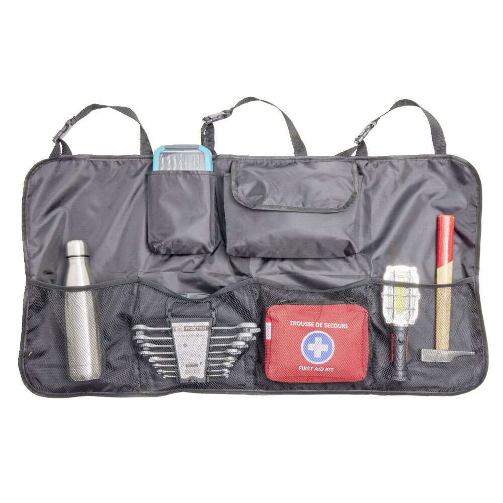 Organisateur coffre de voiture avec pochettes 44x89cm