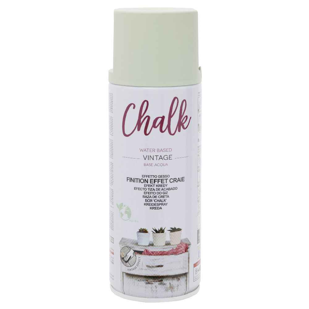 Peinture aérosol Chalk effet craie 400 ml Vert